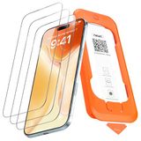 NEW'C 3 Stuks Gehard Glas Volledig Scherm voor iPhone Air (6,5 inch)