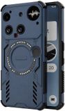 Techsuit Hoesje geschikt voor Nothing Phone (3) - ArmorMag Back Cover - Geschikt voor MagSafe - Blauw