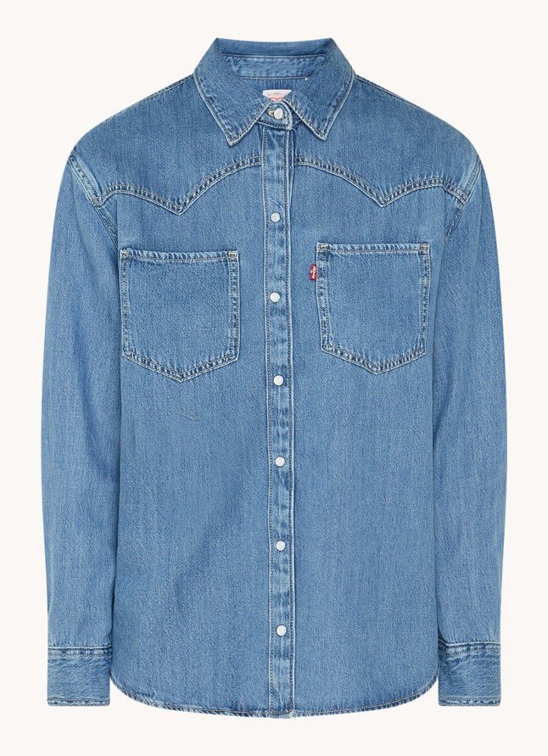 Levi's Teodora Blouse - Chambray Lyocell Blend