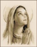 Vervaco Maria Borduurpakket Kruissteek 20 x 25 cm