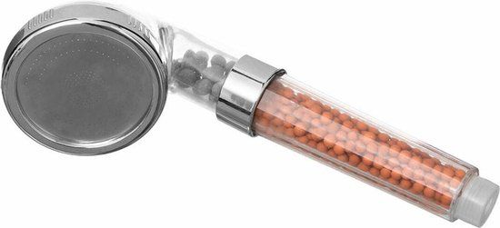 5five Douchekop - Transparant - Zilver