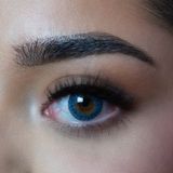 Realistische Apex True Sapphire Blauwe Jaarlenzen 0.00