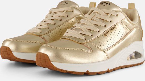 Skechers Uno Metallixs Sneakers - Gold - Women - Size 37