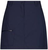 CMP Dames Skort Zwartblauw XXXL Polyester Rits Herfst/Winter 2026