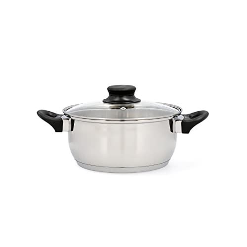 Quid Habitat Kookpan - Roestvrij staal - 22 x 10,5 cm - Staal