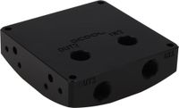Alphacool 13185 Zwart Acetaal 1/4" Vrouwelijk