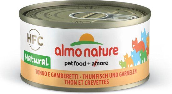 Almo Nature Cat Tonijn/Garnalen 70 gr