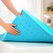 OEM Surmatelas 5 cm en mousse à mémoire de forme avec gel, effet rafraîchissant, dimensions 90x190 cm