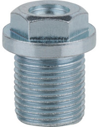 KS Tools olie aftapplug, buitenzeskant 17mm, M18x1.5x18mm, 25-delig (25 stuks)