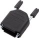 encitech DPPK09-BK 6261-0101-01 D-sub behuizing Aantal polen: 9 Kunststof 180 ° Zwart 100 stuk(s)