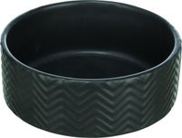 Trixie Voer/Waterbak - Kattenvoerbak - Ø13 cm Zwart