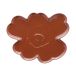 Marimekko Assiette Unikko Shape 32 cm Châtaignier