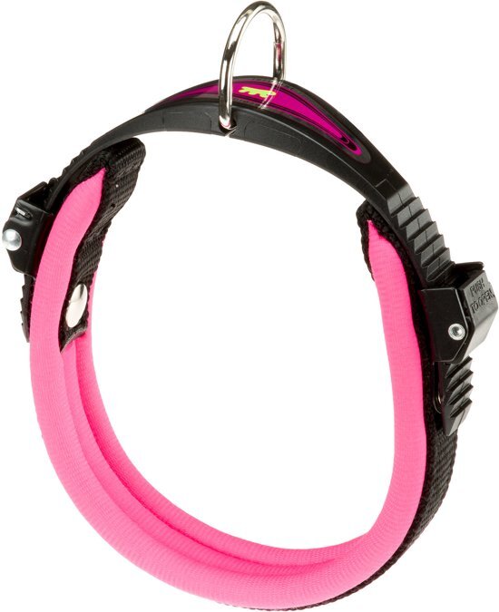 Ferplast HONDENHALSBAND ERGOFLUO C15/42 HB ROZE zwart