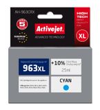 Activejet AH-963CRX Cartouche d'encre bleue - Remplacement pour HP 963XL (3JA27AE) - Qualité supérieure - 1760 pages - Volume XL