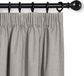 Goodivery Rideaux, opaques, rideau thermique, protection contre la chaleur, set de 2, 160 x 140 cm, gris