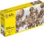 Heller 49623 Maquette Parachutists Britanniques Plastic Model Kit, Geel, Bruin, Schaal 1:72