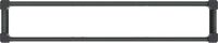 vidaXL Verhoogde plantenbak Grijs 150 x 30 x 72 cm WPC en Aluminium