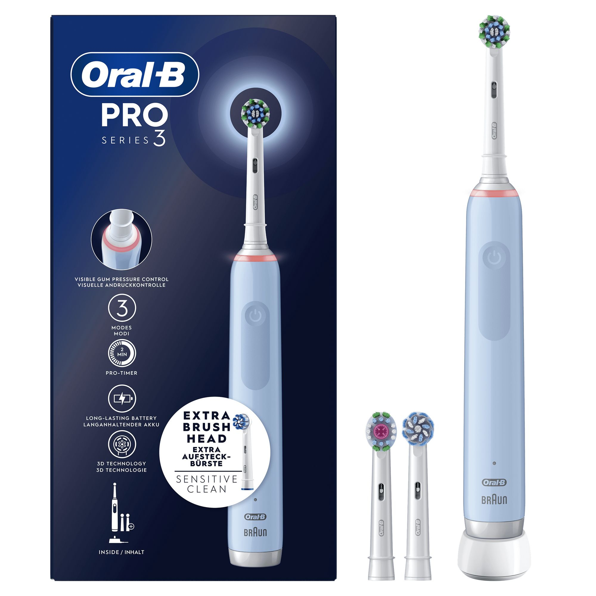 Oral-B Oral-B Pro 3 3700 Blu