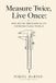 Measure Libri GmbH Measure Twice, Live Once