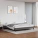 Maison Exclusive - Cadre de lit sans matelas gris 160x200 cm similicuir