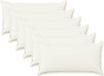 vidaXL - Kussensloop - 6 stuks - Wit - 40 x 70 cm