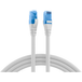Premium Patchkabel RJ45 Patchkabel Cat.6A U/UTP LSZH, 500MHz weiß 1,5m - 1 VPE = 10 Stück