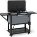 Coast Chariot réfrigérant - 91 litres - avec tablettes latérales et décapsuleur - noir/gris