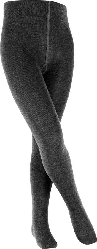 FALKE Family Duurzaam Katoen Kinderpanty Maillot - Grijs - Maat 152-164