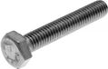 101_Octane Boulon à tête hexagonale, norme DIN 933, M6x35, filetage complet, acier inoxydable A2, boîte de 25 pièces