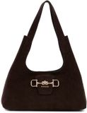 GUESS schoudertas handtas Sunset Hobo Espresso donkerbruin