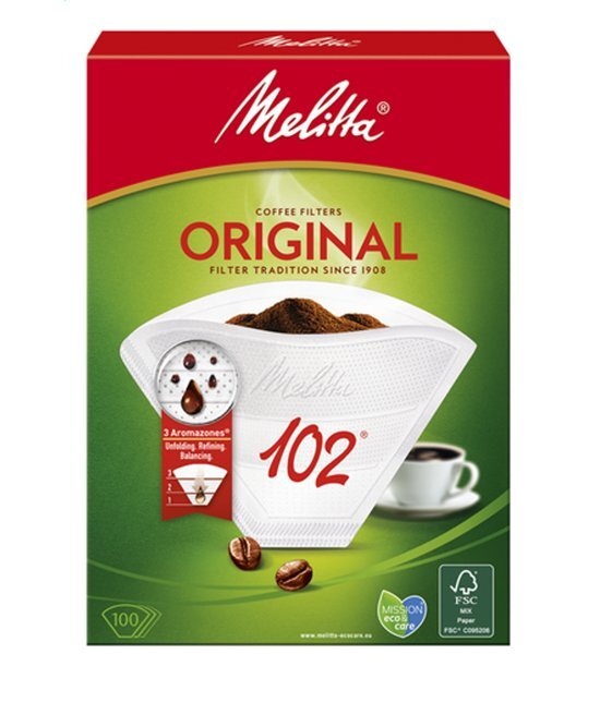 Melitta - Original - koffiefilters - maat 102 - 100 filters