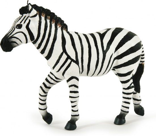 Papo Speelfiguur - Zebra - Hengst - Hout - 6.5 cm