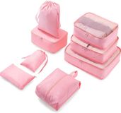 Ibenzoa® Set d'organisation de valise en 7 pièces