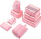 Ibenzoa® Set d'organisation de valise en 7 pièces