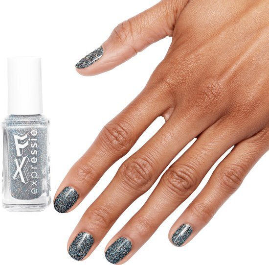 Essie Nagellak Expressie Holo FX Silber 455, 10 ml