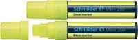 Schneider Schrijfwaren Schneider krijtmarker - Maxx 260 - fluorgeel - 2 stuks