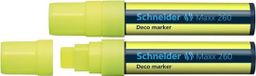 Schneider Schrijfwaren Schneider krijtmarker - Maxx 260 - fluorgeel - 2 stuks