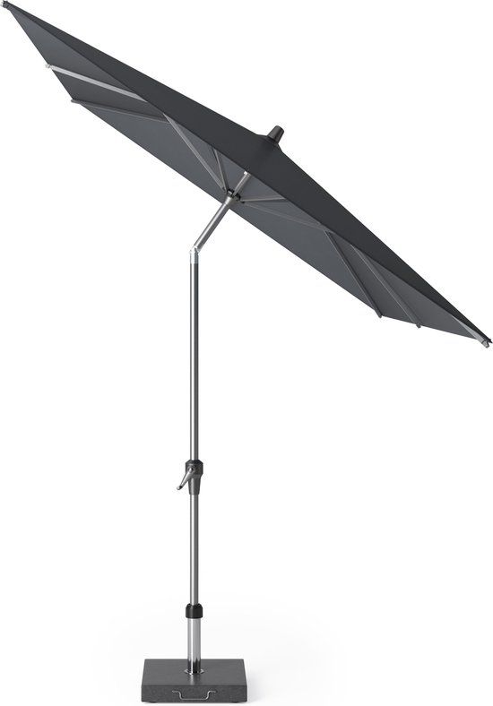 Platinum Sun & Shade Riva Middenstokparasol - 300x200cm - Antraciet - Kantelbaar