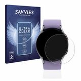 Savvies Screenprotector voor Samsung Galaxy Watch 5 (40mm) - Folie Beschermfolie transparant 6 Stuks
