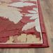 Vloerkleed SaXperH Vloerkleed voor binnen, rechthoekig, geweven, Paradis-collectie, Paradis, Paradis, 79 x 122 cm, rood/meerkleurig, voor woonkamer, slaapkamer of elk ander interieur