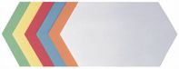 Franken Moderatiekaarten Koningswafelvorm, 165 x 297 mm, Meerkleurig