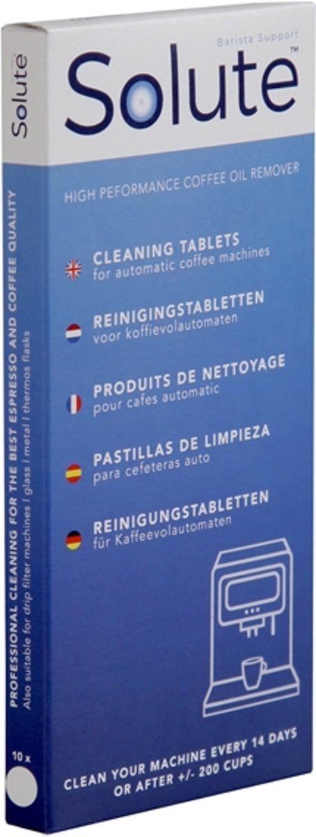 Solute CLEANING TABLETS 10 TABS BLISTER - 8719324639101