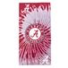 Northwest NCAA Alabama Crimson Tide Serviette de plage unisexe pour adultes, 30" x 60", psychédélique