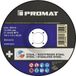 Promat/Tecwerk A24Q-BFX 2in1 Disque d'ébavurage D125xS7mm coudé Inox/acier trou 22,23 mm