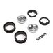 Axial AXI43013 1.9 Retro Slot Beadlock Wheels, Satin (2), Multi