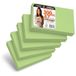 OFITURIA Flashcards A7 lichtgroen glad 300 stuks leerkaarten