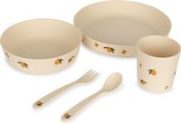 Konges Slojd set de vaisselle en silicone Lemon Lave-vaisselle sûr
