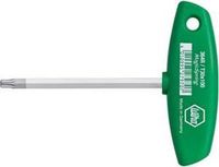 Wiha Clé en L avec poignée transversale TORX® MagicSpring® chromé mat - 27967