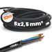 Lapp 10 meter H07RN-F 5x2,5 mm² flexibele rubberen kabel met aardgeleider
