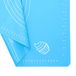 mumbi 31142 bakmat XXL grote anti-aanbaklaag antislip blauw 64 x 45 cm